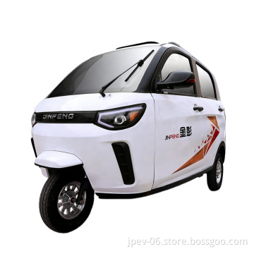 Jinpeng Brand 3 Wheel Electric Triciccle per passeggero pieno Colsed